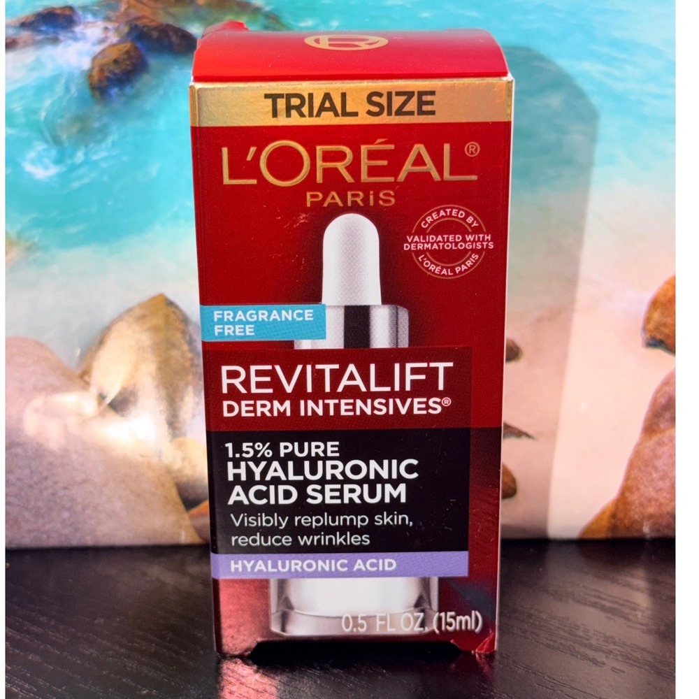 L'Oreal Paris Revitalift Derm Intensives 1.5% Hyaluronic Acid Serum 0.5oz Trial